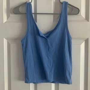 Blue tank top